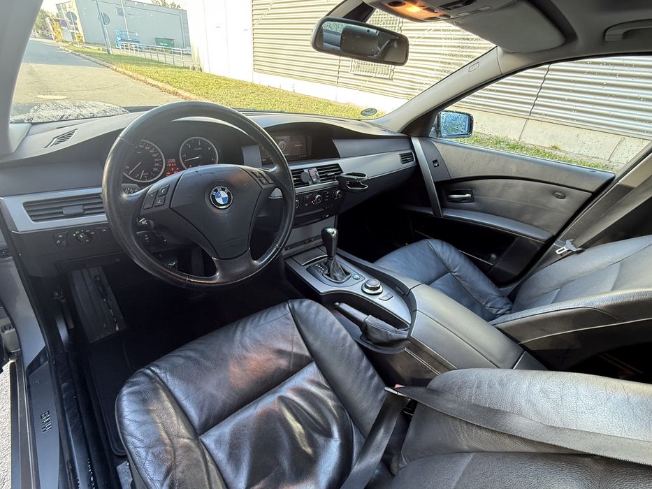 BMW e60 525d Automat, Alu 18”, Szyberdach, Skóra, Xenon