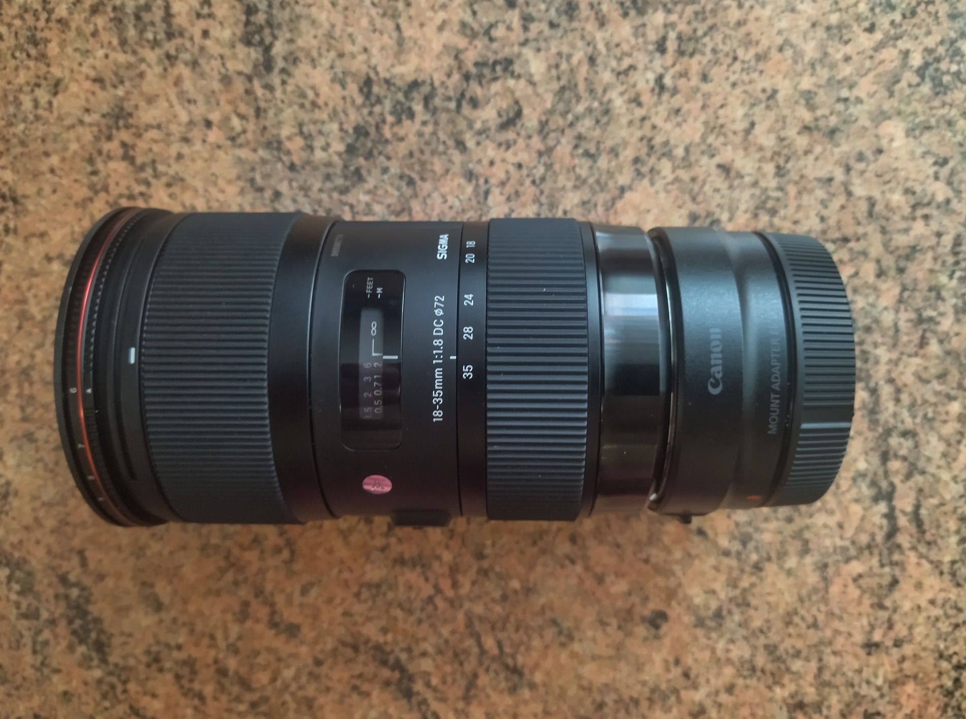 Об'єктив Sigma 18-35mm Art 1.8 Canon EF + Canon RF Adapter