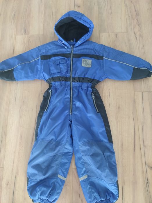 Niebieski kombinezon 116 jesienny zimowy