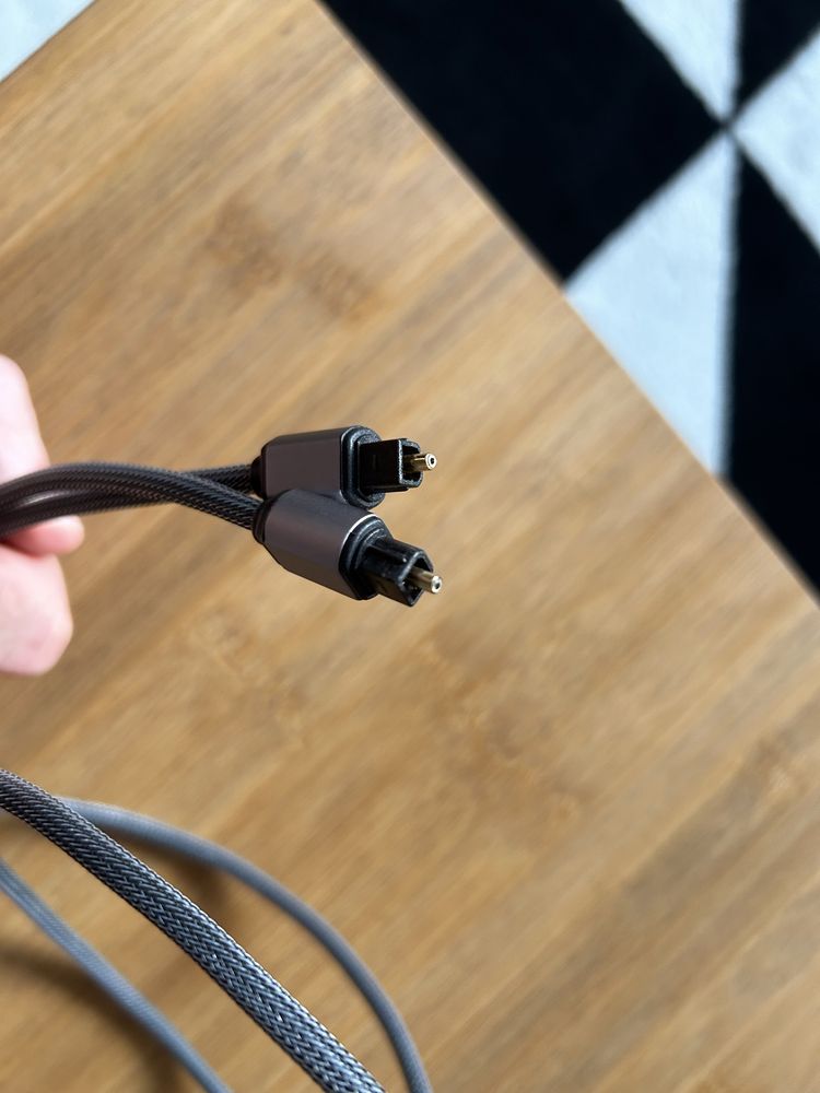 Przewód kabel optyczny Toslink 2 metry Kruger & Matz
