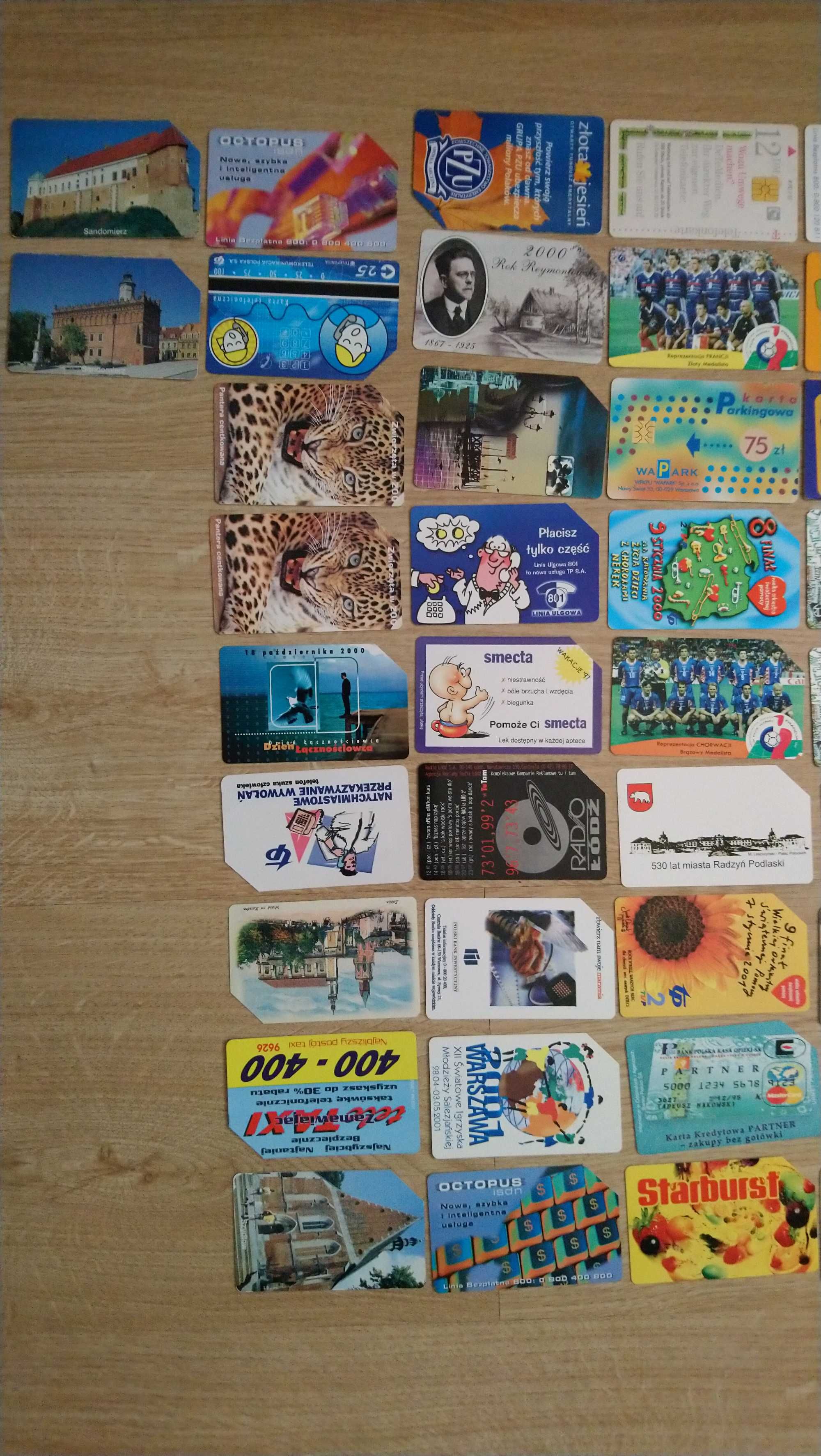Unikatowa Kolekcja Starych Kart 92szt