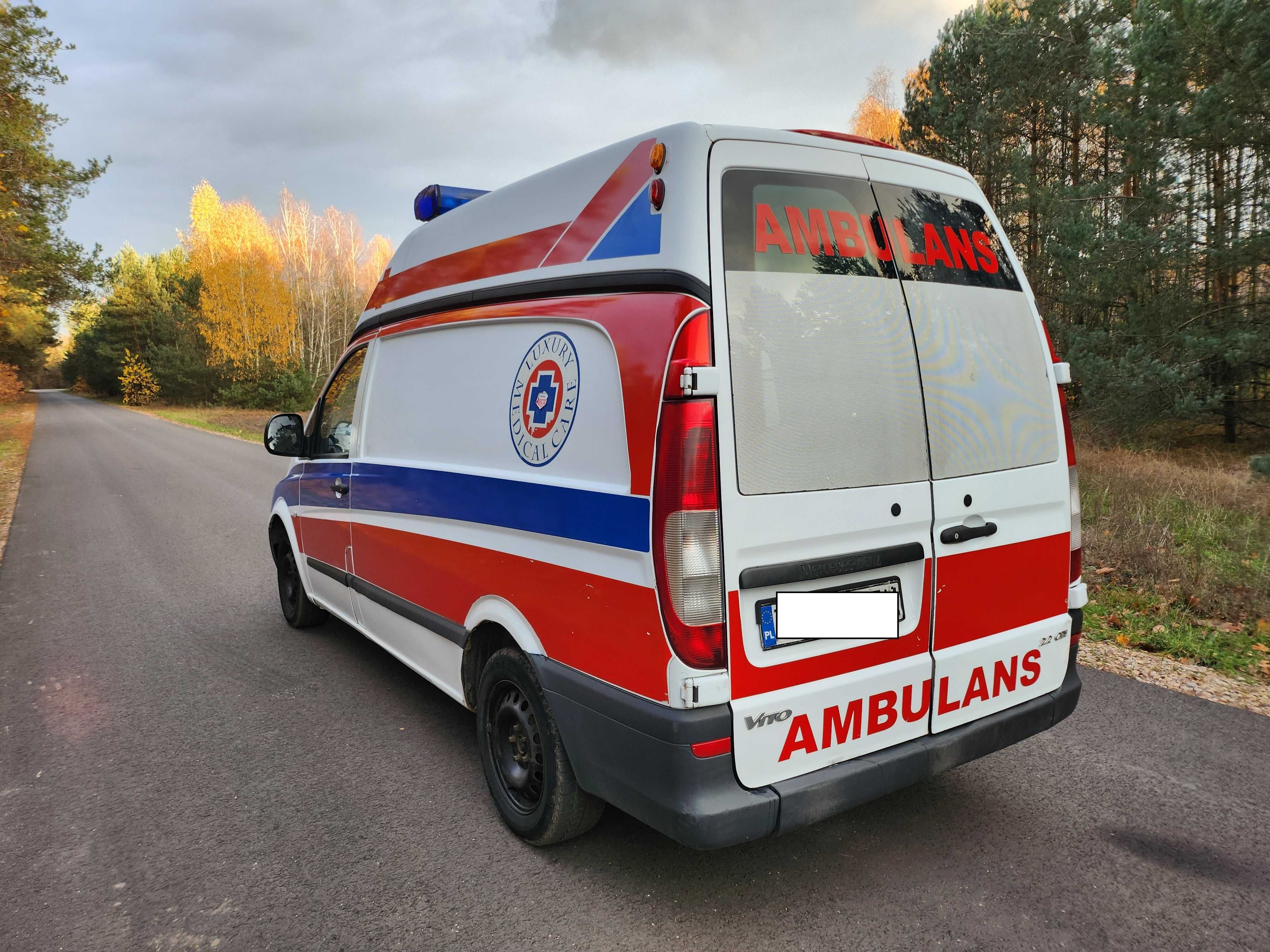 Mercedes Sprinter 2.2 CDI KARETKA ambulans wyposażony 5 sztuk