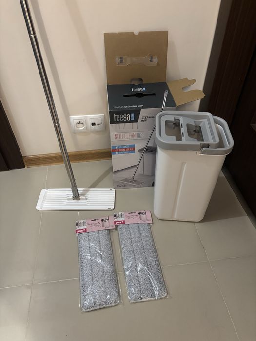 Mop płaski TEESA New Clean R13 + 2 nowych wkłady