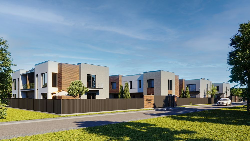 Таунхаус у Крихівцях 93.7 м² з власною ділянкою та розтермінуванням