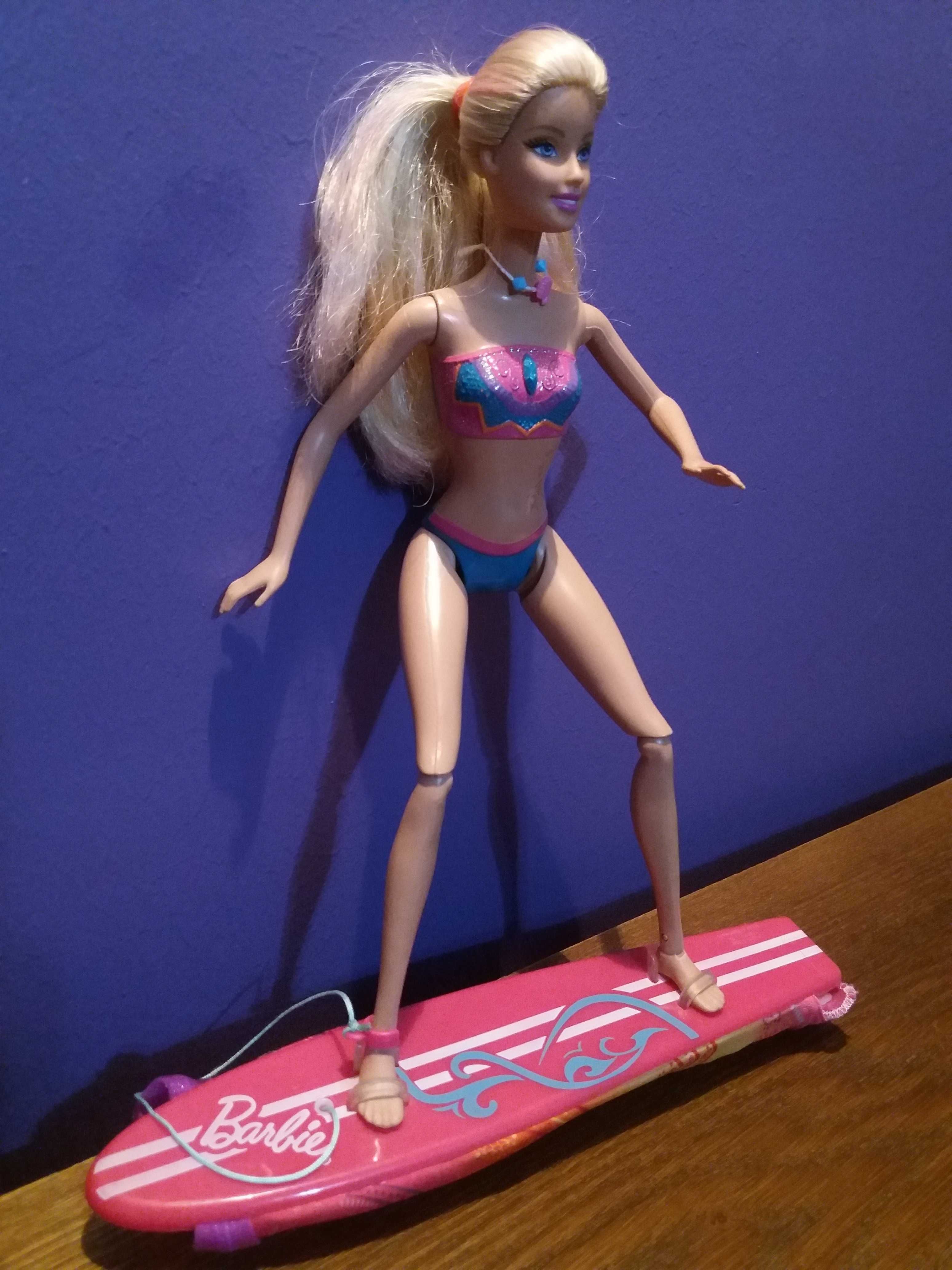 Barbie syrenka surferka