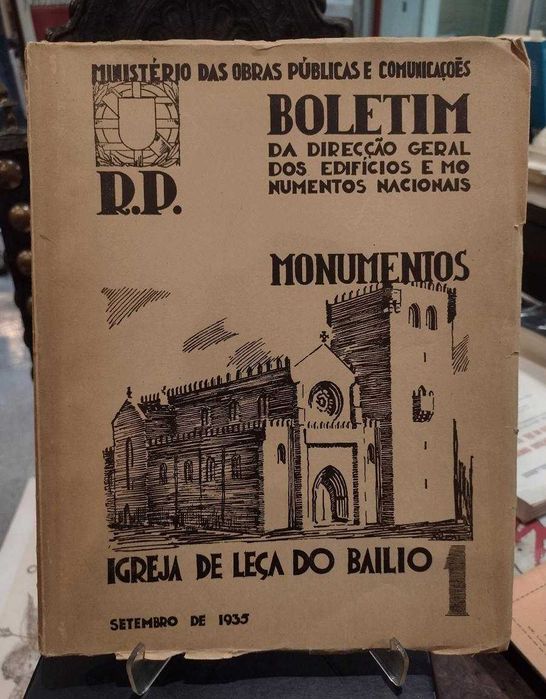 Igreja de Leça do Balio - Boletim nº1 Edifícios e Monumentos Nacionais