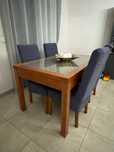 Mesa extensível + 4 cadeiras