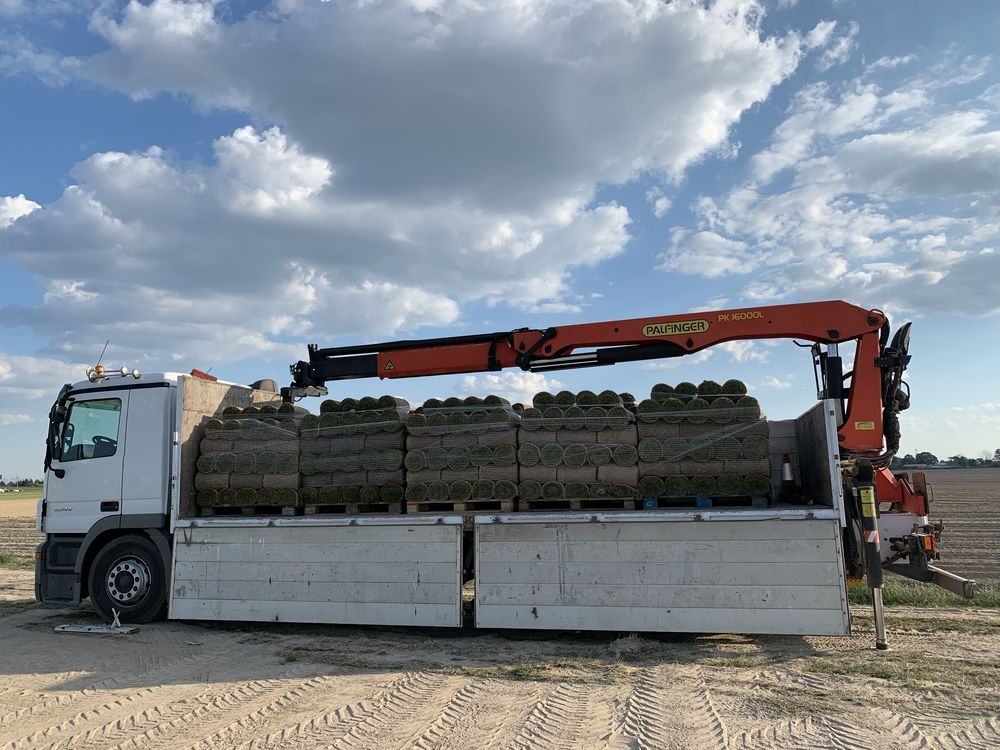 Trawa z rolki gruntowa