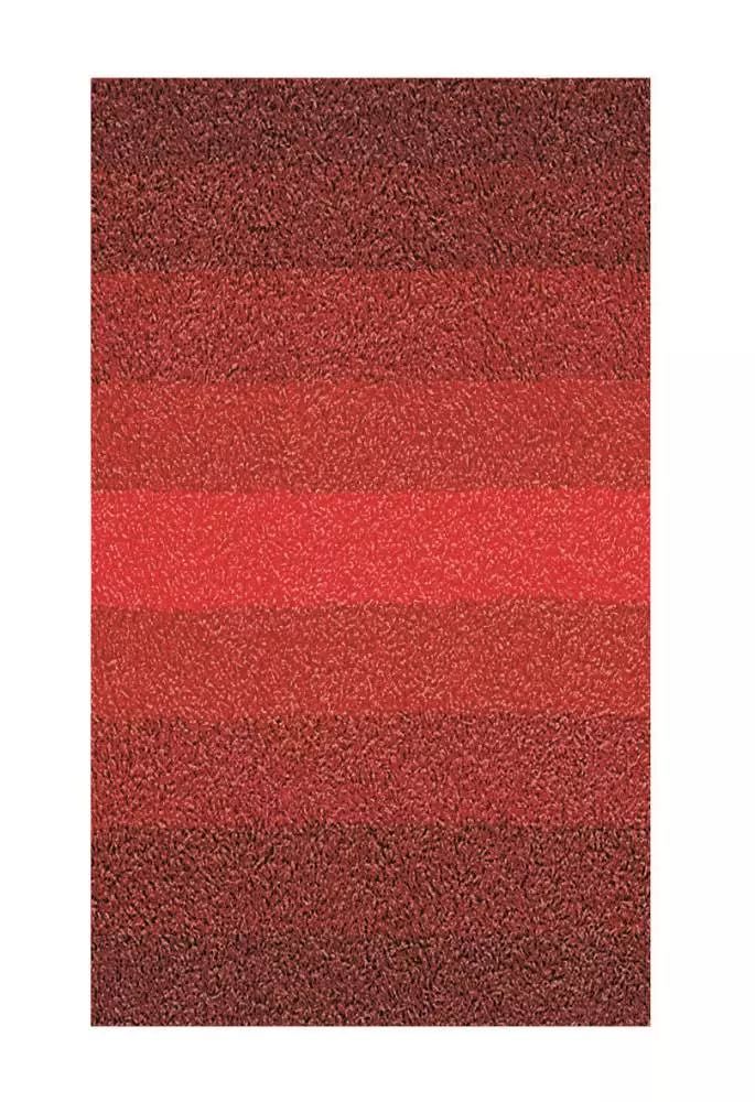 Dywanik łazienkowy 60x100 cm 100% poliakryl czerwony 23 mm