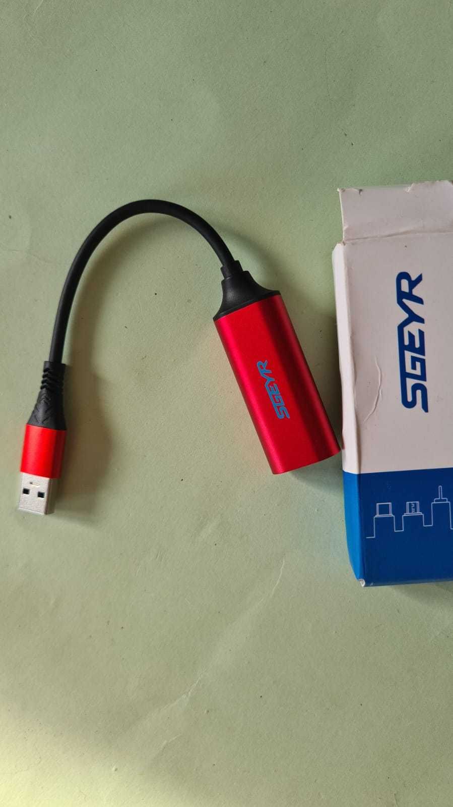 SGEYR Adapter USB  na Ethernet RJ45 SPC536