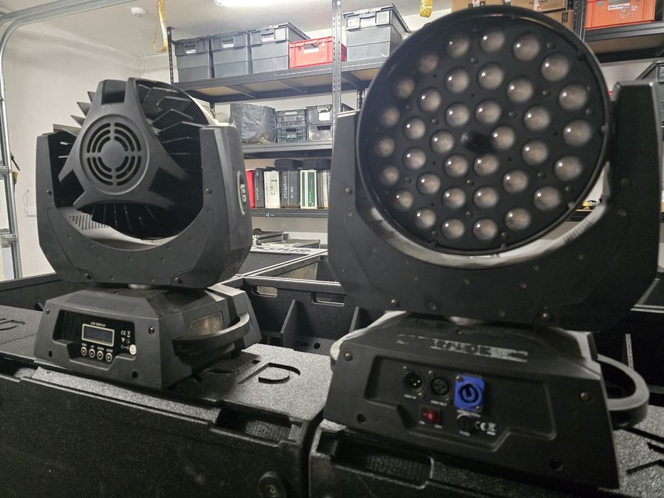 Pg led wash zoom 36x10W RGBW ruchome głowy washe fronty robe 600 diy