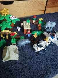 LEGO Duplo foto safari zoo samolot zwierzęta