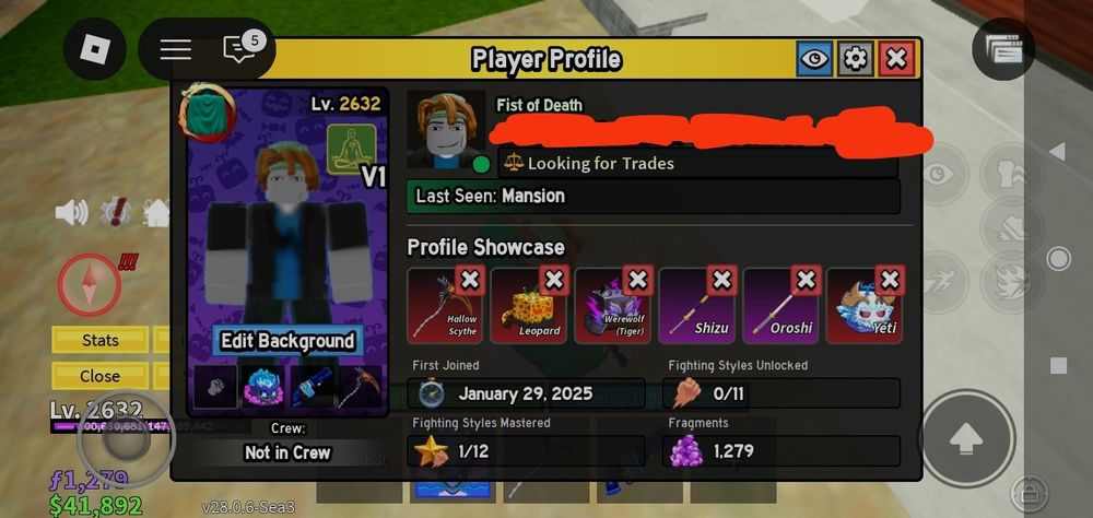 Трейд аккаунт в блокс фруктс с боем (обычным) и много чего еще