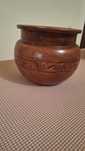 vaso em barro para decoração
