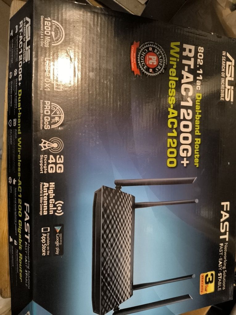 Router wifi ac rt-ac1200g+