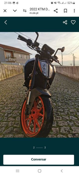 Ktm Duke  mota esta impecável