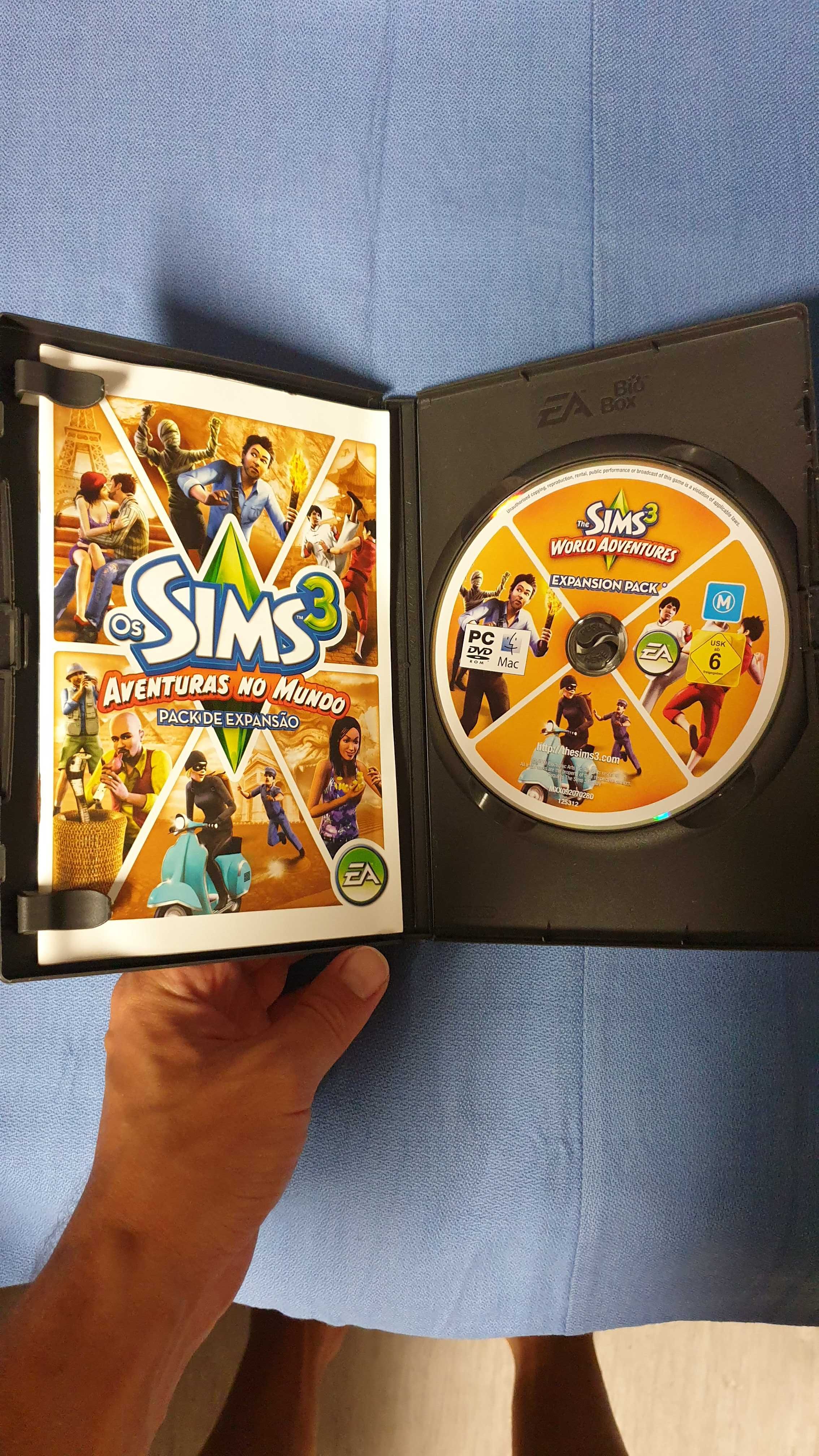 Jogo The Sims 3 - pack expansão aventuras no mundo - para PC