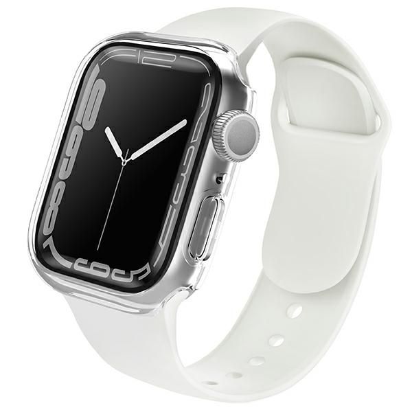 UNIQ etui Legion Apple Watch Series 7/8/9 45mm przezroczysty/clear