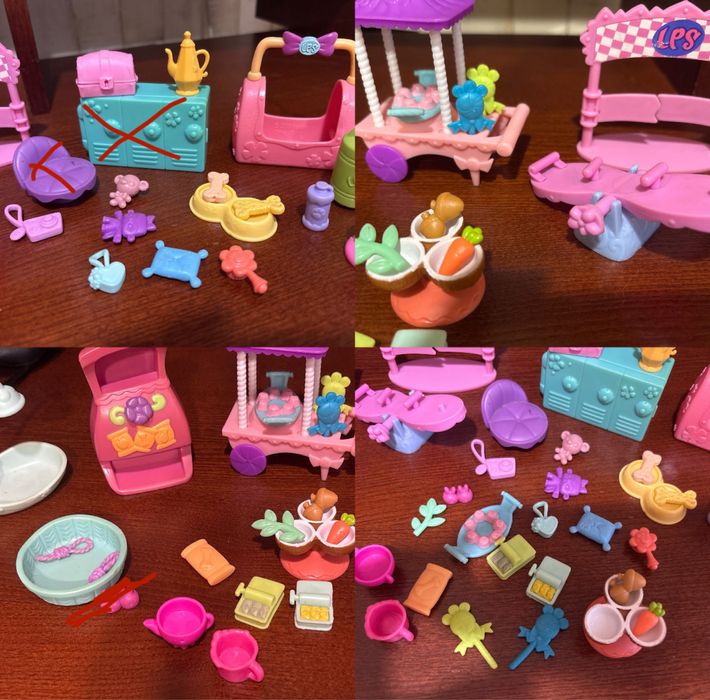 мебель для кукол ,lps pet shop ,happy family