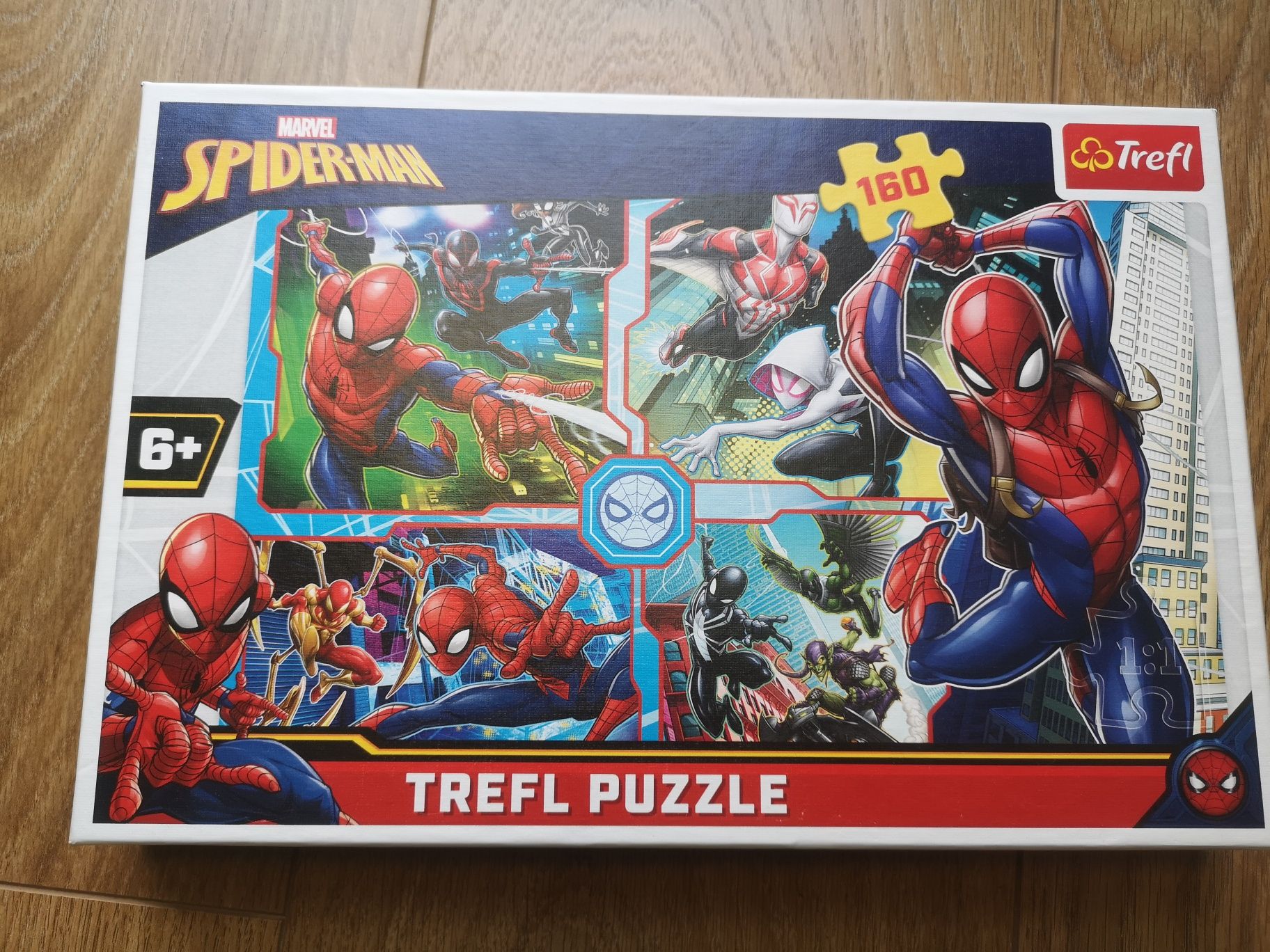 Spiderman puzzle 160 elementów