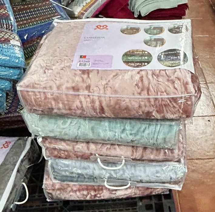 Cobertores de Veludo