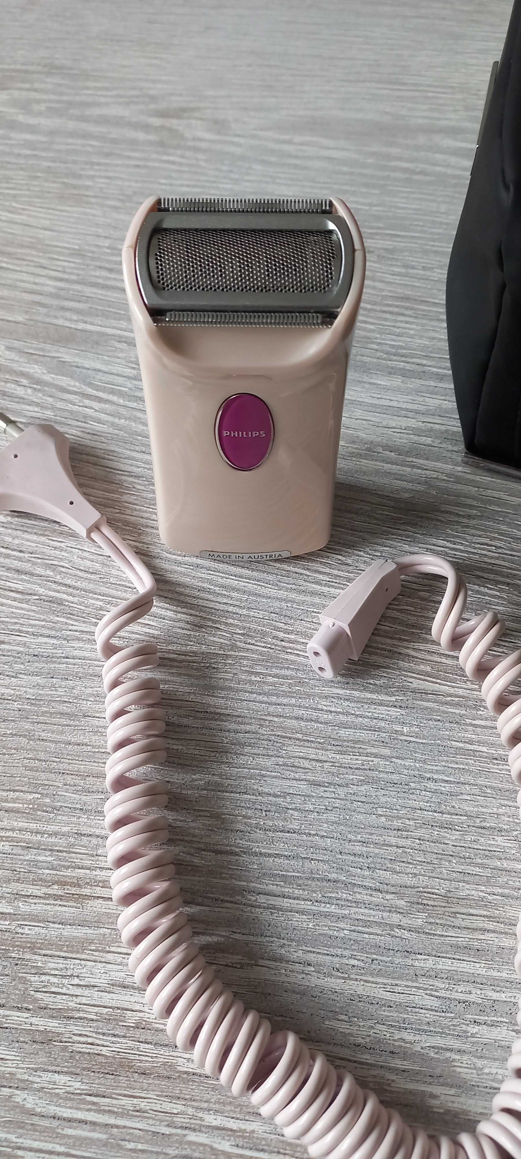 GOLARKA DEPILATOR dla kobiet Philips łatwość depilacji na mokro sucho