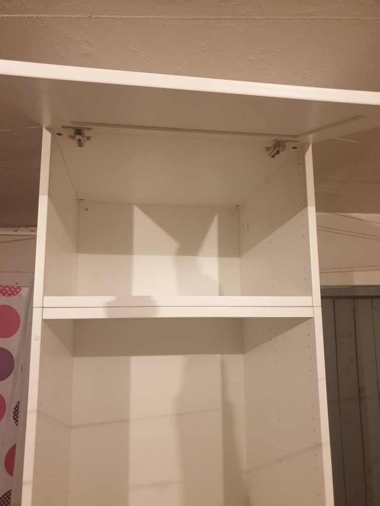 Szafka szafa korpus Platsa Ikea 60x180x55 biała 3x półka