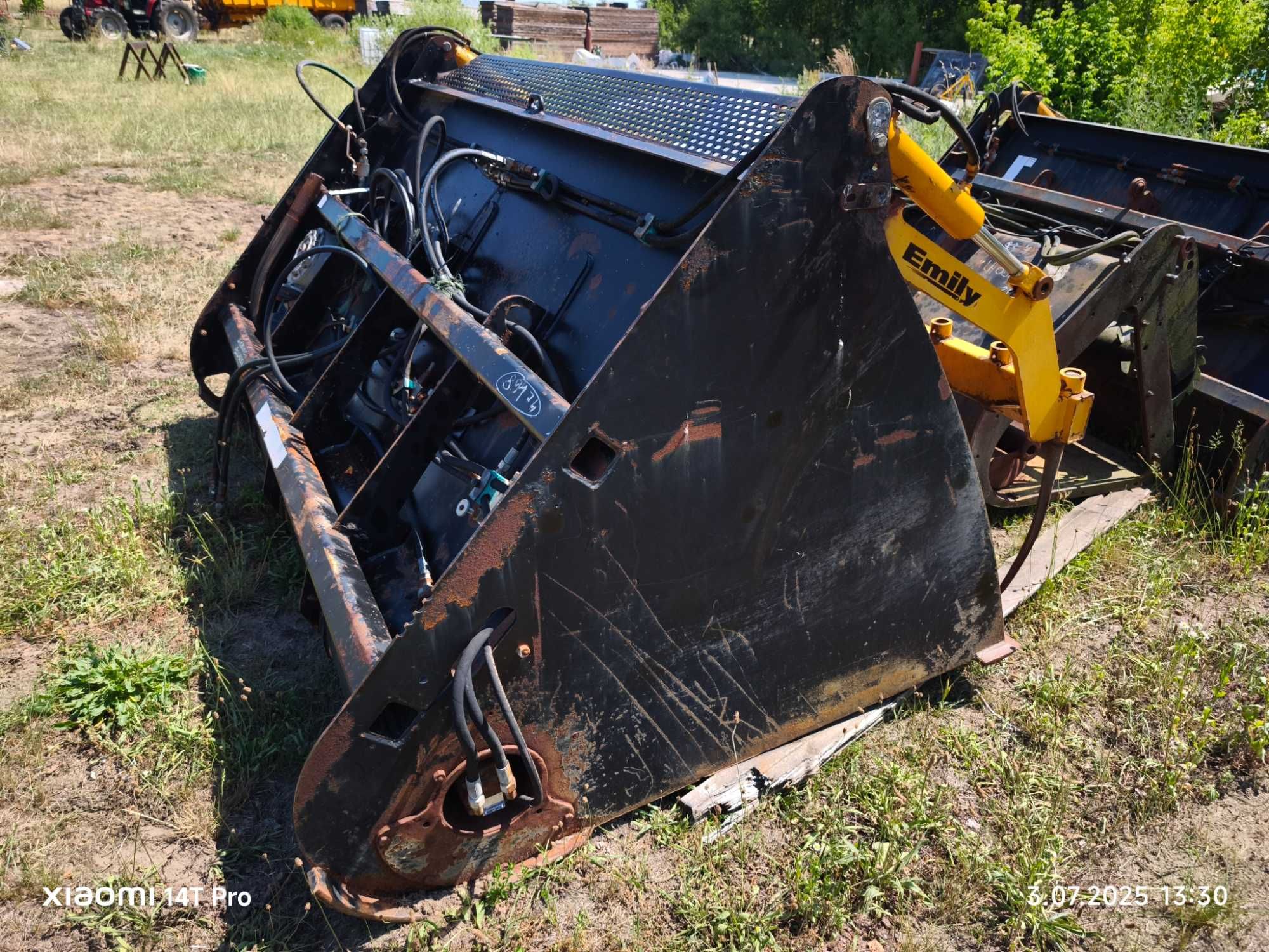 Łyżka do ładowarki JCB, łyżko-krokodyl, łyżka do zadawania paszy,3 m3,
