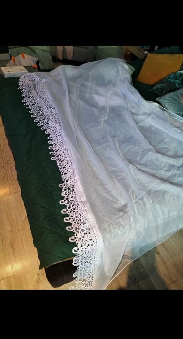 Nowa firanka koronka