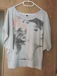 T-shirt bluzka damska oversize Benetton