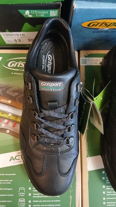Напівчеревики Grisport 43629T13G натуральна шкіра підошва Active