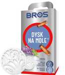 BROS Dysk na Mole Odzieżowe Przeciw Molom Odzieżowym Lawenda
