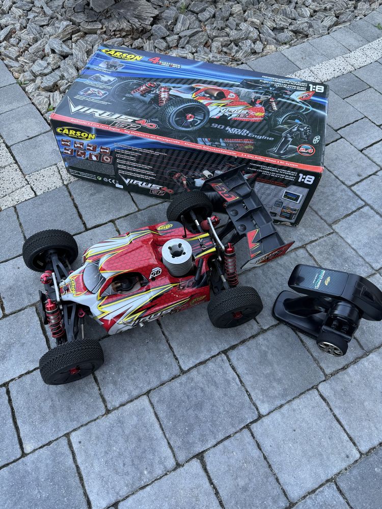 Model RC Samochód spalinowy 1/8 1:8 Carson Virus PRO V32