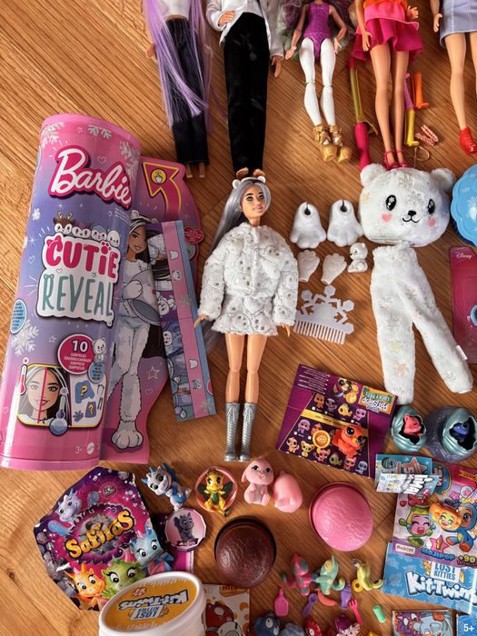 Велика колекція брендових іграшок Barbie, LOL, Ever After High, Disney