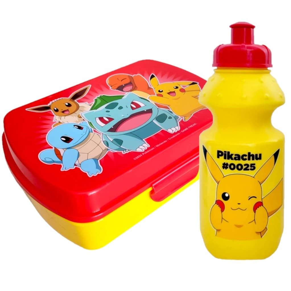 Śniadaniówka pojemnik lunchbox + bidon Pokemon