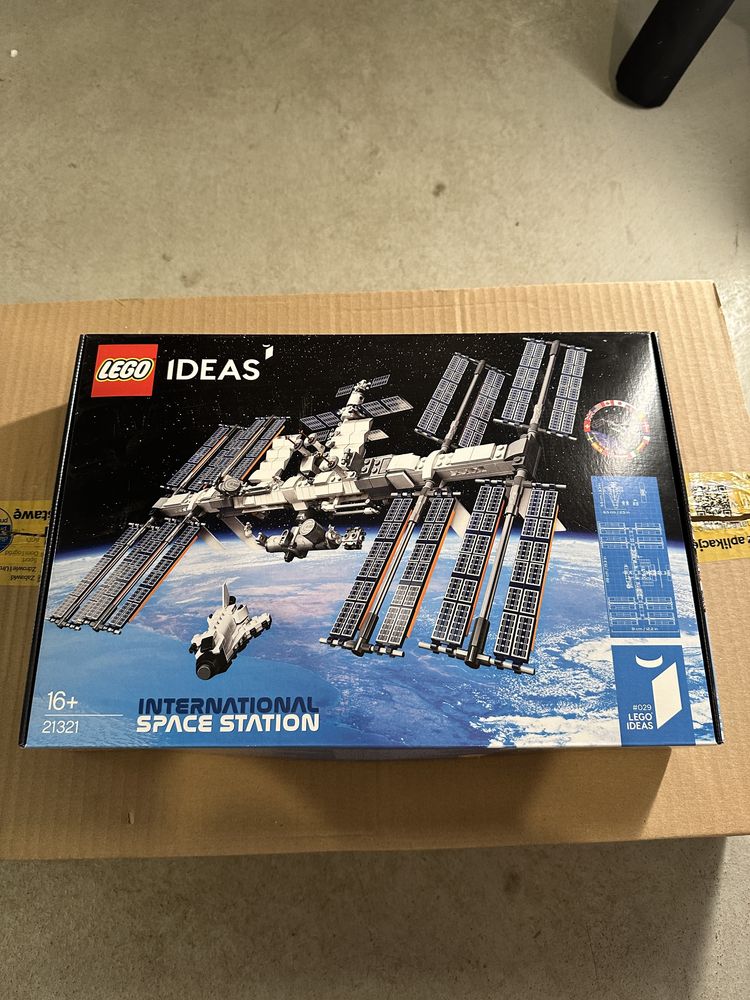 Nowy zestaw ORYGINALNE LEGO NASA Miedzynarodowa stacja kosmiczna 21321