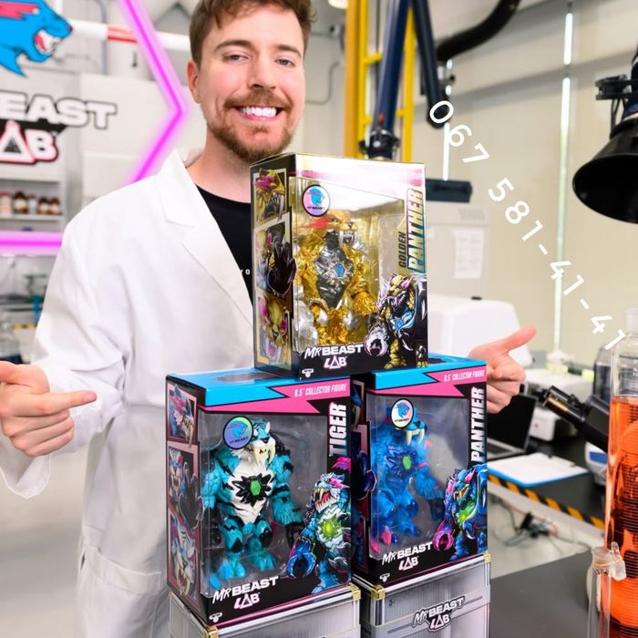 Ігровий набір MrBeast Lab Apex Beast Тигр
