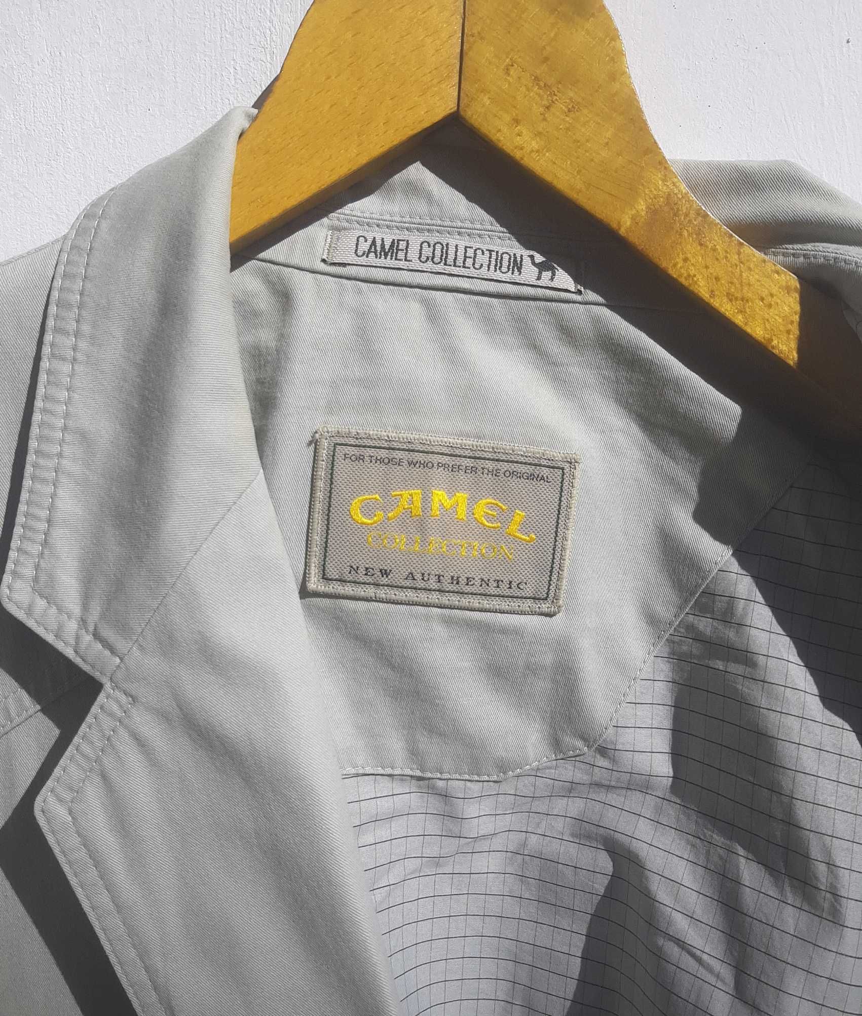 Camel Collection marynarka męska blezer 100% bawełny beż r.52