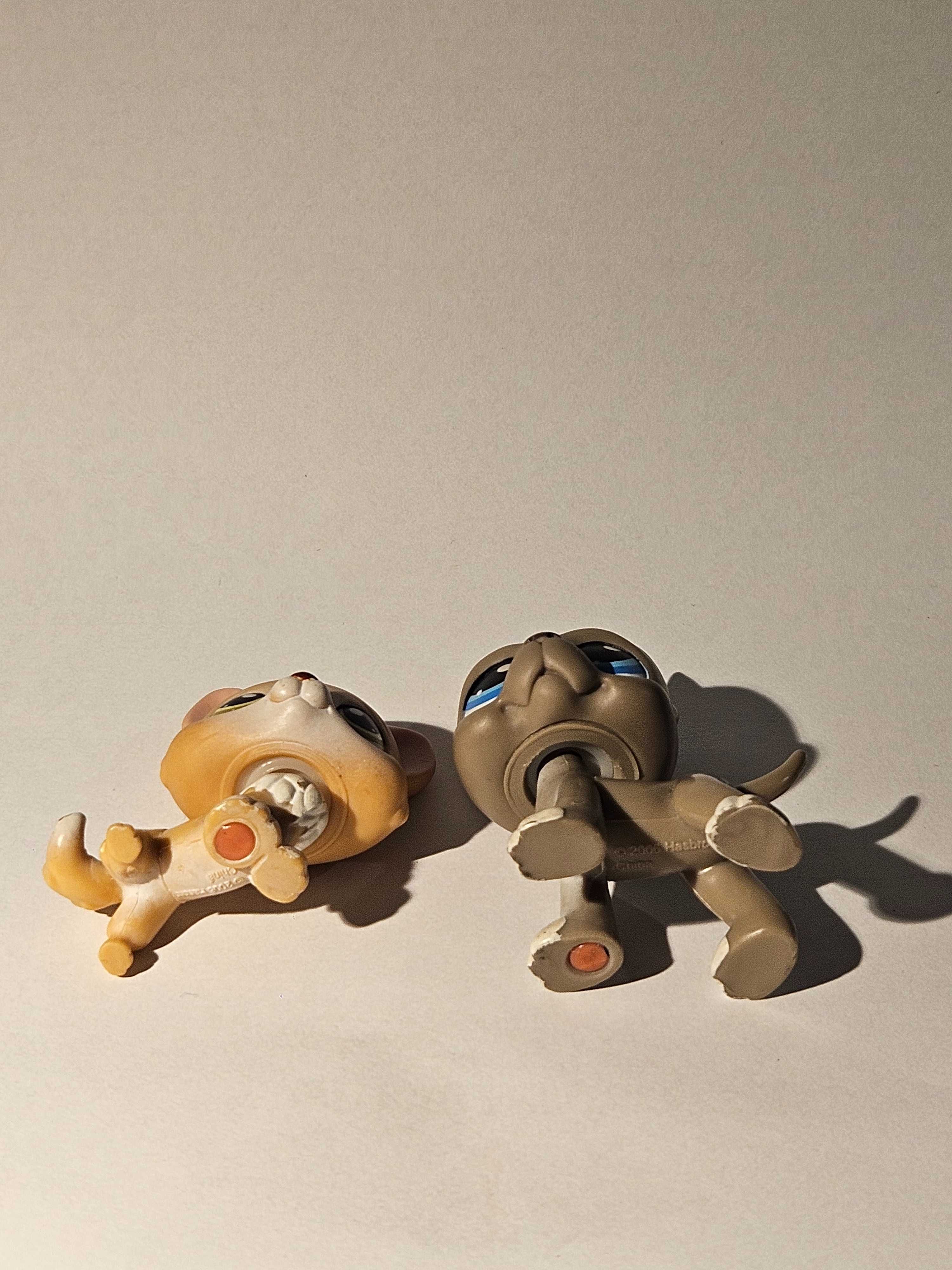 LPS zestaw figurek dog niemiecki i corgi #183 #184 Hasbro