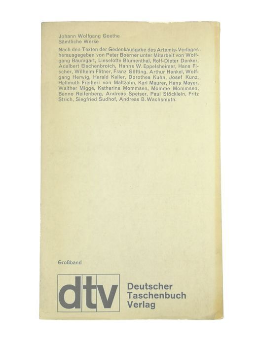 Die Leiden Des Jungen Werthers. Frühe Prosa (Dtv Gesamtausgabe 13)