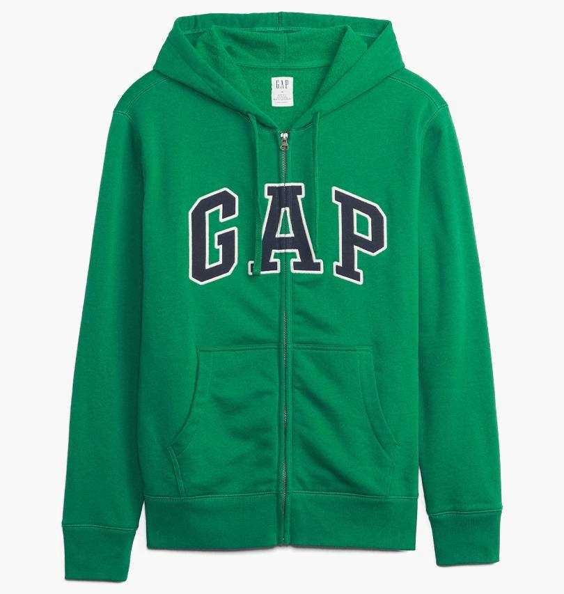 Зіп Худі Зелена Gap Logo Zip Hoodie Оригінал (Розміри та кольори)