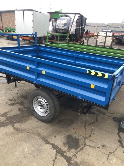 Прицеп до трактора,прицеп самоскид,1птс2, причіп до міні трактора.