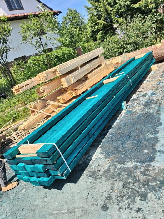 Wiezba dachowa podbitka laty deski szalunkowe kantowki belki