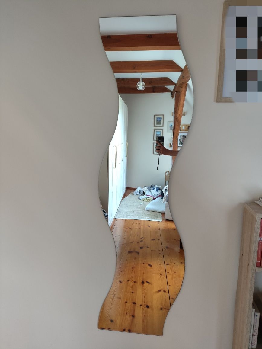 Lustro ścienne 160 cm 36 cm