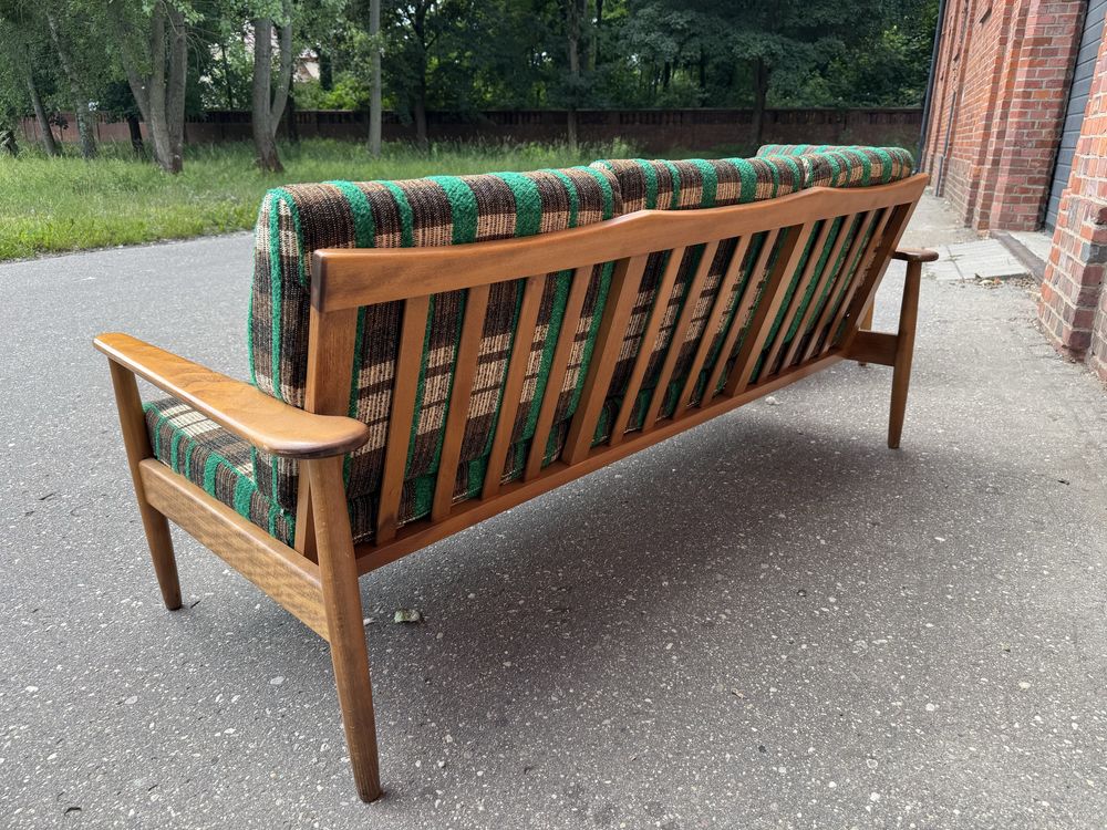 Skandynawski zestaw wypoczynkowy sofa+2fotele, lata60.vintage, design