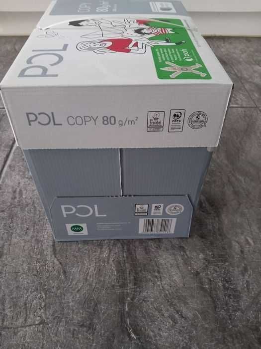 Biały papier do drukarki i ksero