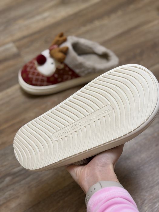 Новорічні капці (24,5 см по стельці)