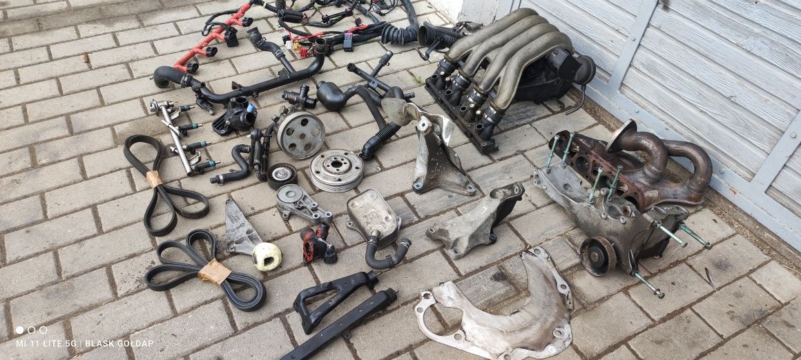 Silnik Części Osprzętu Audi A4 B6 2.0 ALT Manual 01 Blask Gołdap