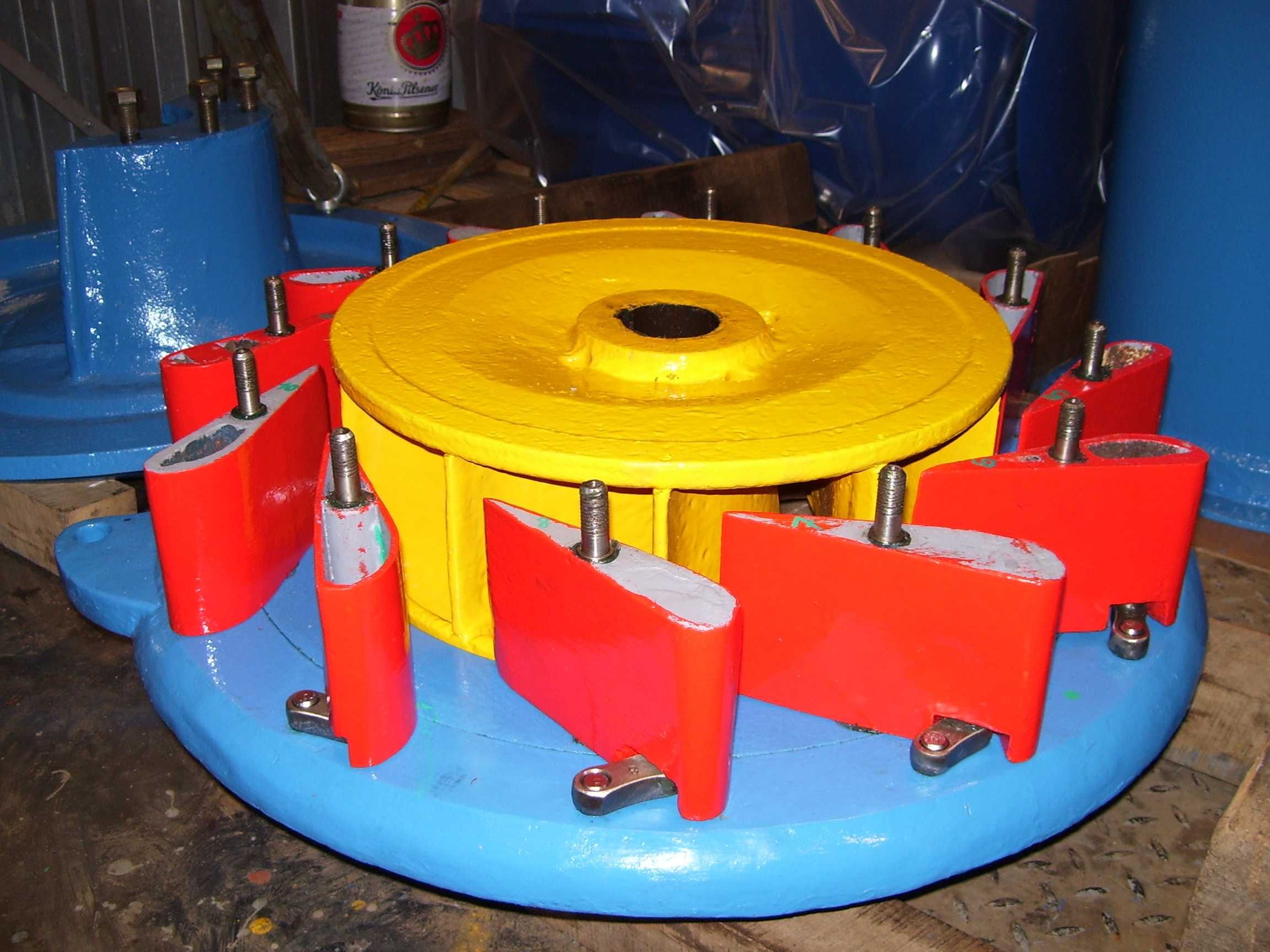 Turbina wodna Francis 450 mm.Elektrownia wodna.Turbina Francisa.