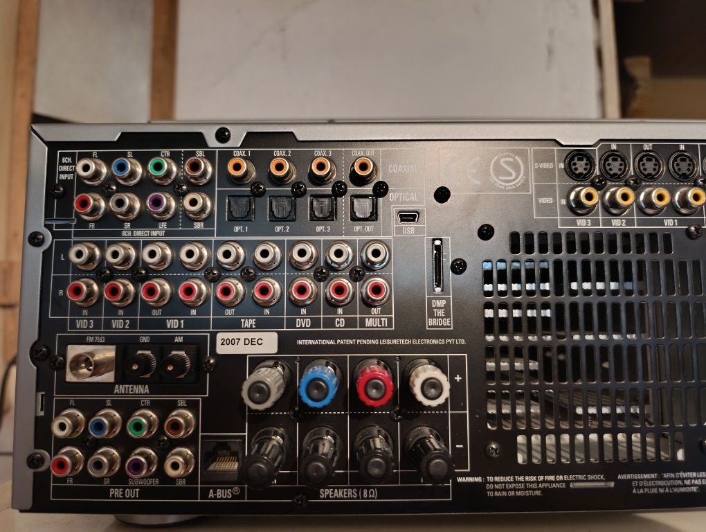 Amplituner Harman Kardon AVR 445 dvd 45 kino domowe 5.1